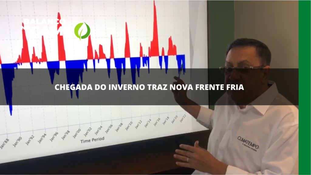 Chegada do inverno traz nova frente fria