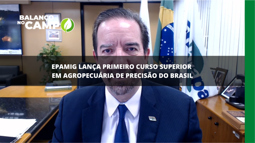 Epamig lança primeiro curso em Agropecuária de Precisão do país