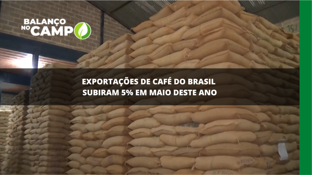 Exportações de cafés do Brasil registram alta