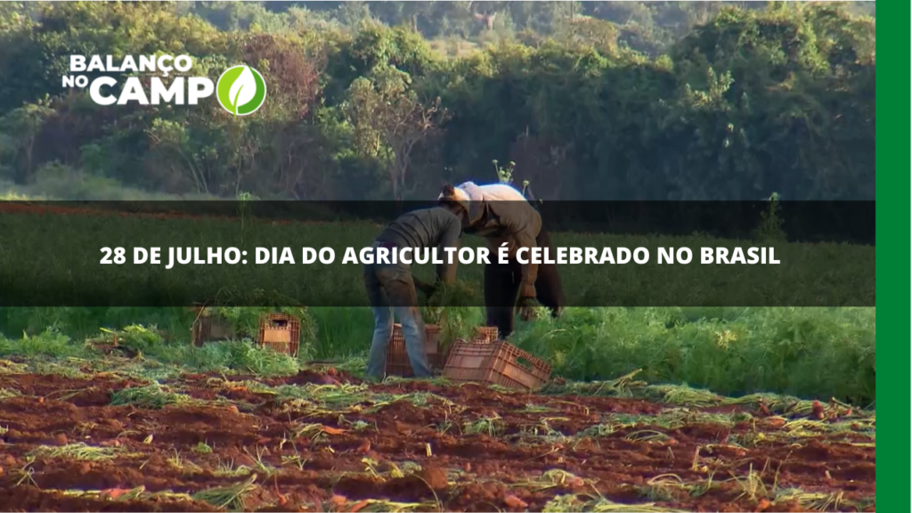 Dia do Agricultor é celebrado em 28 de julho