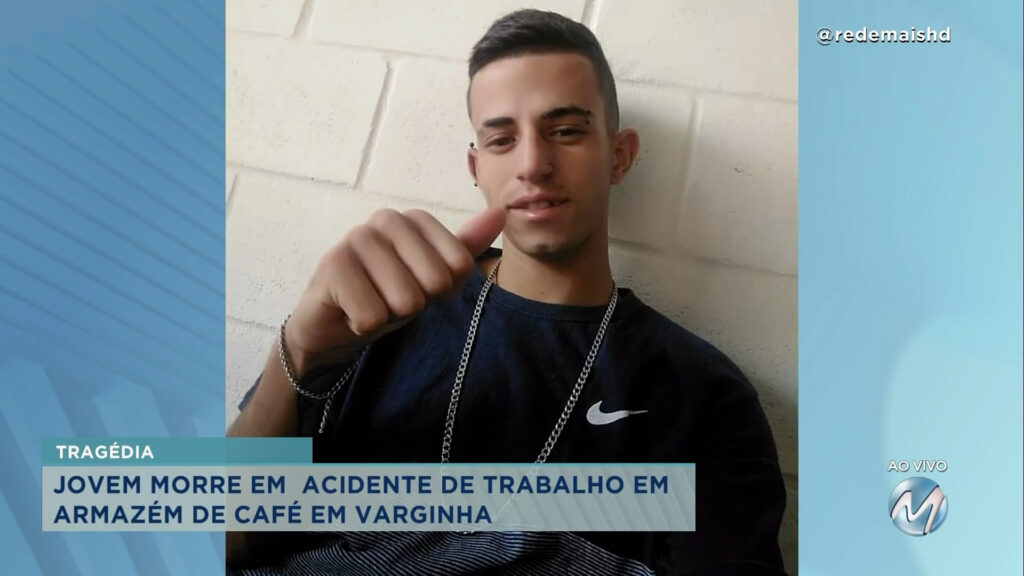 Jovem morre após acidente de trabalho em Varginha