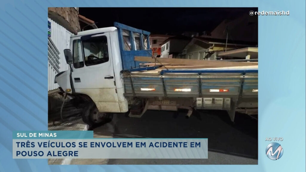 Sul de Minas: acidente deixa mulher ferida em Pouso Alegre