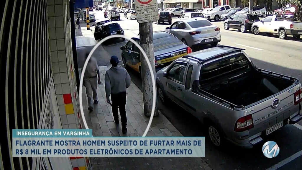 Flagrante em Varginha: homem furta cerca de R$ 9 mil em produtos eletrônicos