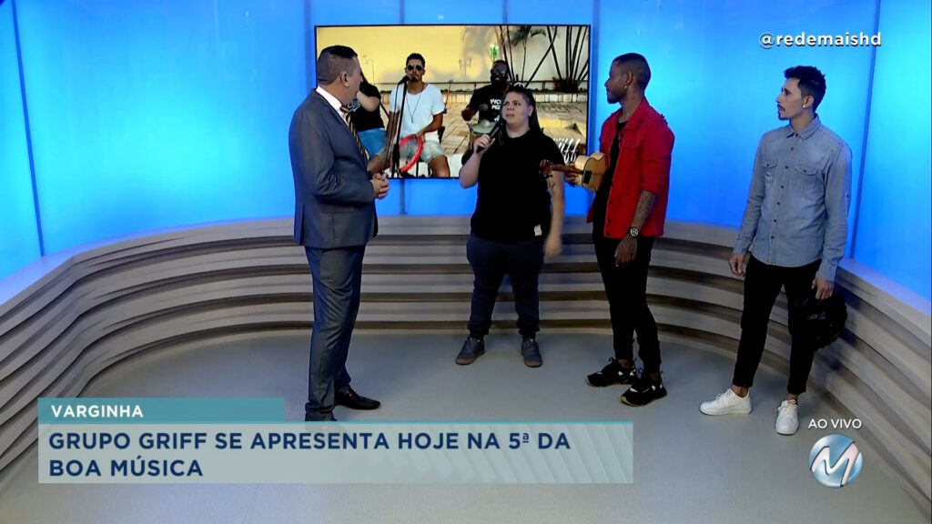 Grupo Griff se apresenta hoje na 5ª da Boa Música