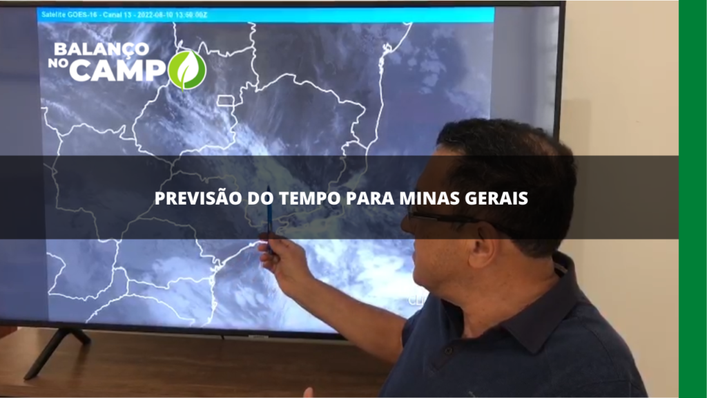 Previsão do tempo para Minas Gerais