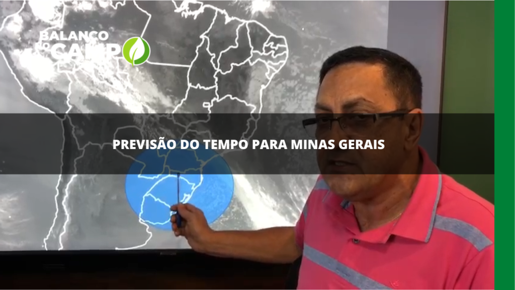 Previsão do tempo para Minas Gerais