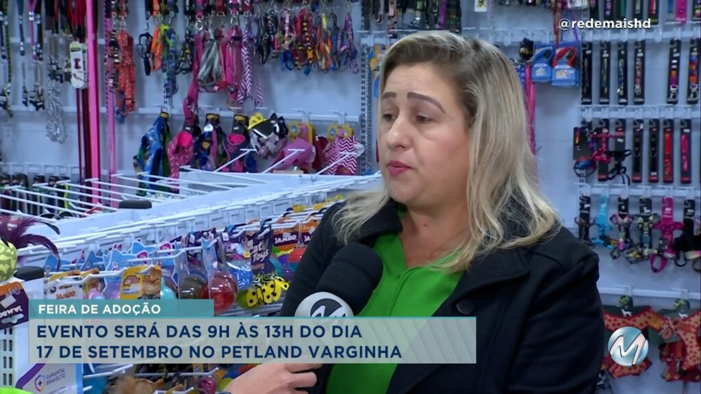 Varginha recebe feira de adoção responsável de cachorros e gatos