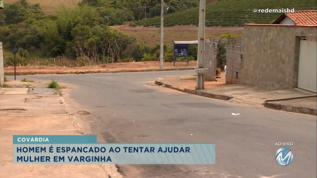 Varginha: homem é agredido ao ajudar mulher em frente a uma mercearia