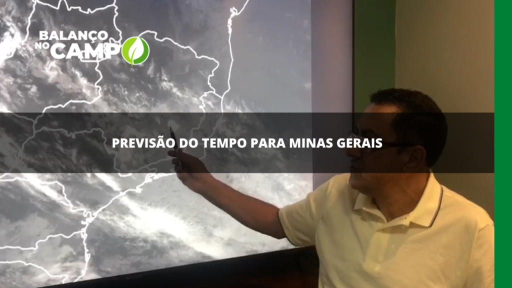 Previsão do tempo para Minas Gerais