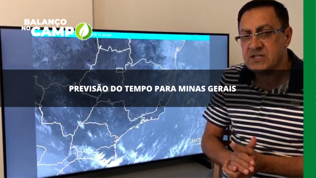 Previsão do tempo para Minas Gerais