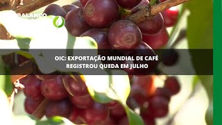 Exportação mundial de café registra queda