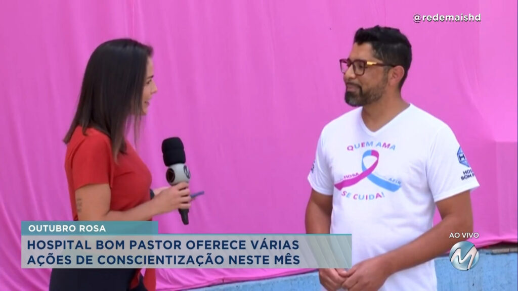 Outubro Rosa: Hospital Bom Pastor oferece programação especial