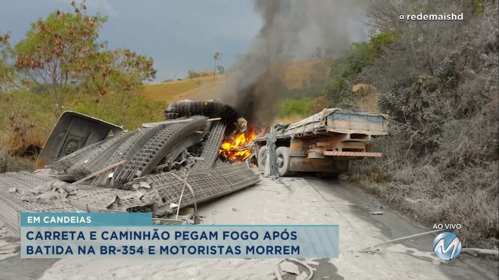 Duas pessoas morrem em acidente na BR-354 em Candeias