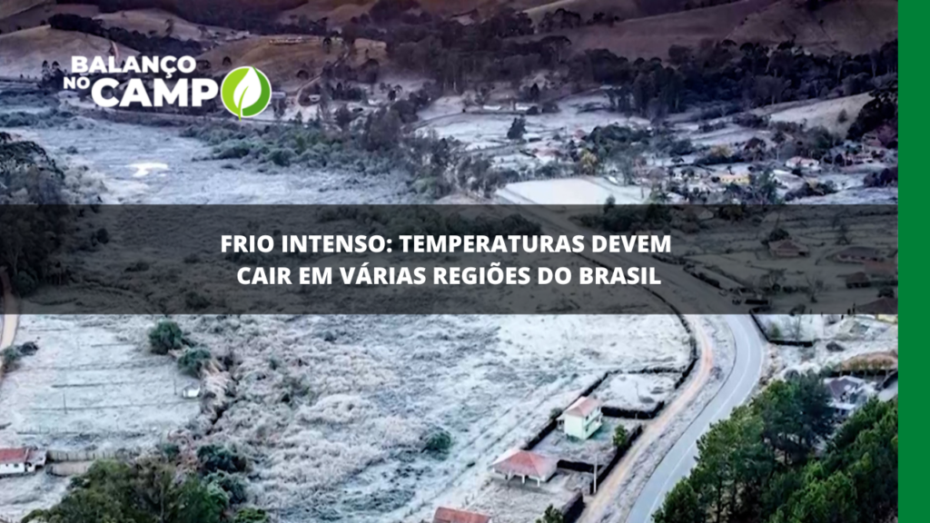 Frio intenso vai chegar ao Brasil