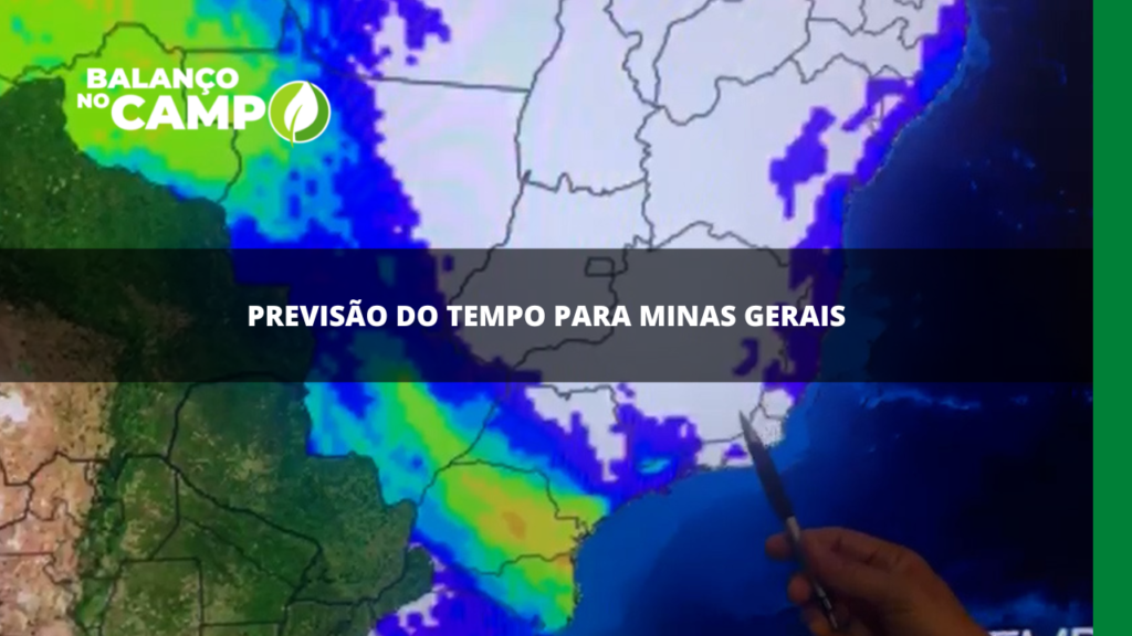 Previsão do tempo para Minas Gerais