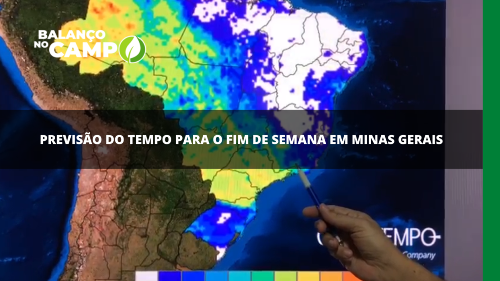 Previsão do tempo em Minas