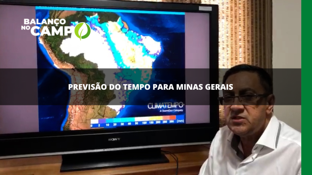 Previsão do tempo em Minas