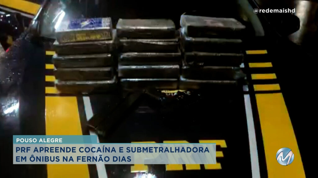 Pouso Alegre: PRF apreende quase R$ 3 milhões em cocaína