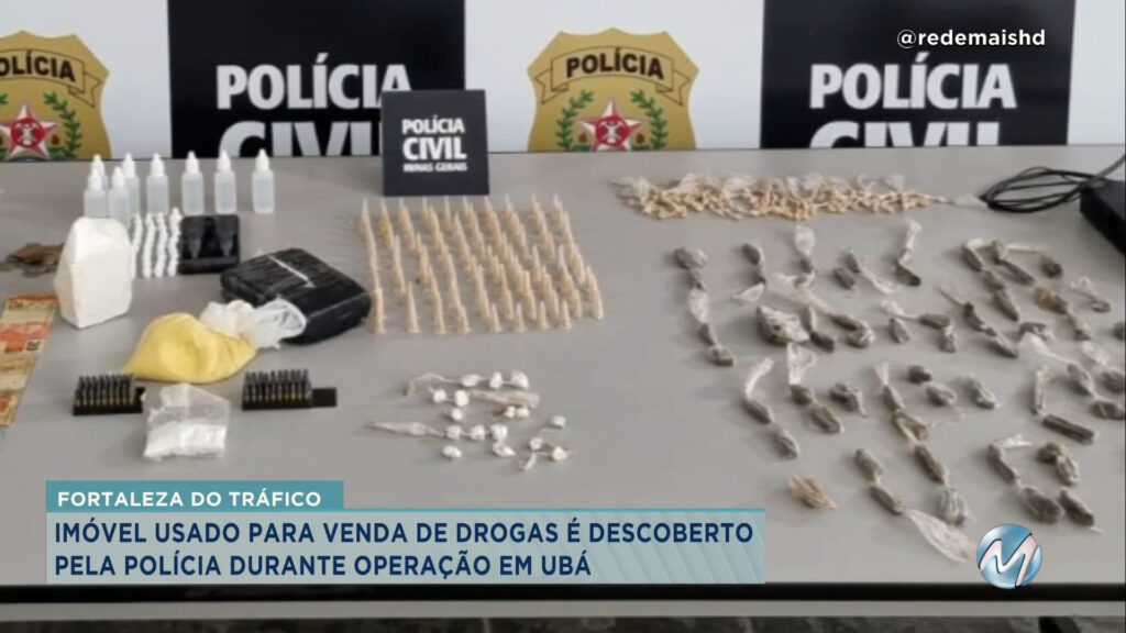 Zona da Mata: Polícia Civil descobre bunker usado como ponto de venda de drogas