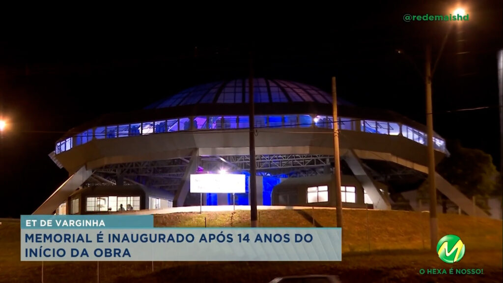 Atração turística: Memorial do ET é inaugurado em Varginha