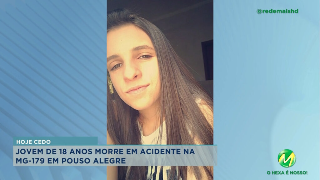 Jovem de 18 anos morre em acidente em Pouso Alegre