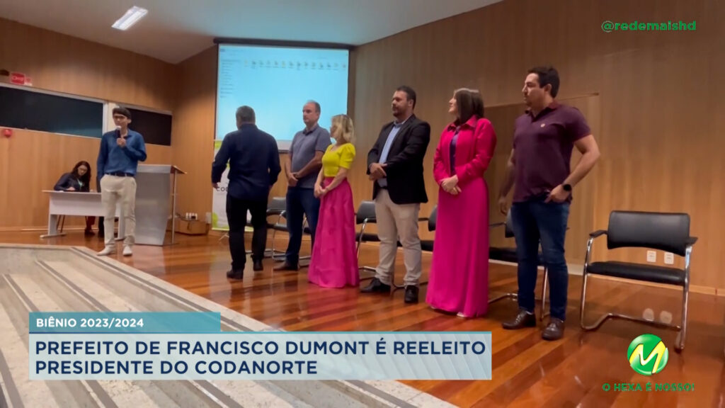 Prefeito de Francisco Dumont é reeleito presidente do Codanorte