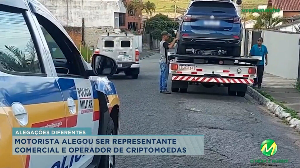 Pouso Alegre: polícia apreende carro que havia sido roubado em São Paulo