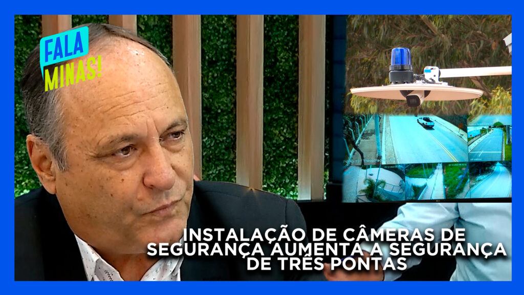 Instalação de sistema inteligente de câmeras aumenta a segurança na cidade de Três Pontas