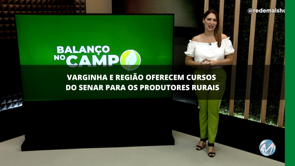 CURSOS DO SENAR PARA VARGINHA E REGIÃO