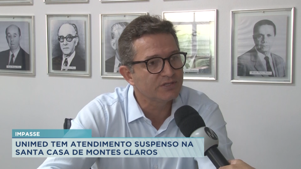 Unimed tem atendimento suspenso na Santa Casa de Montes Claros