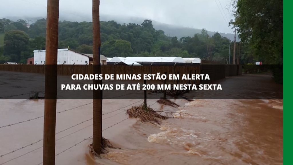 Chuvas em Minas Gerais