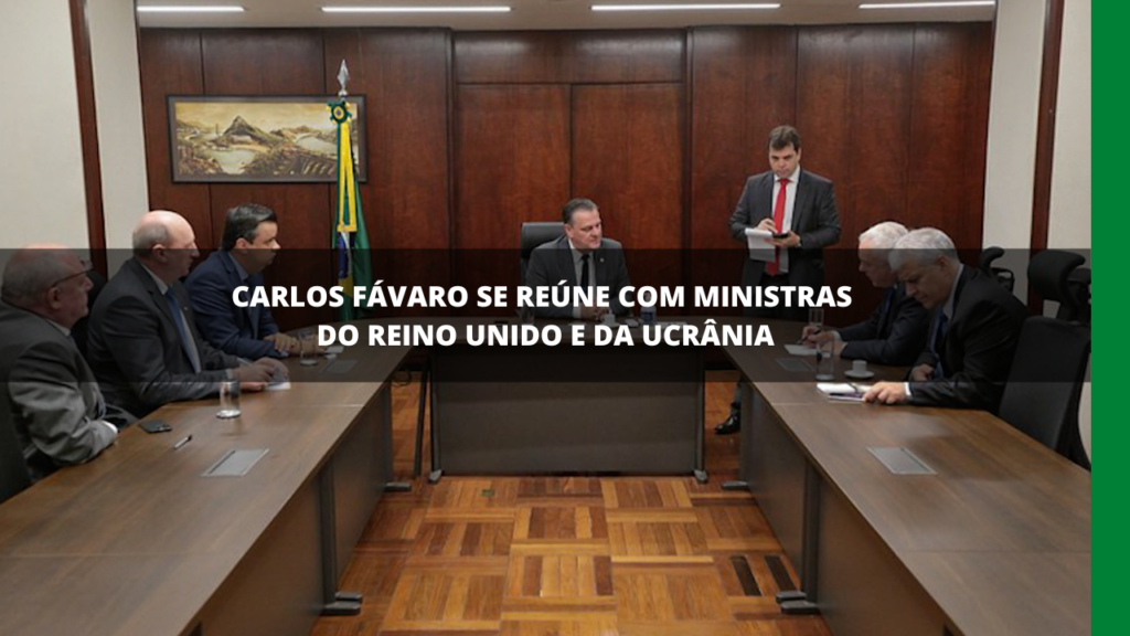 Encontro do novo ministro