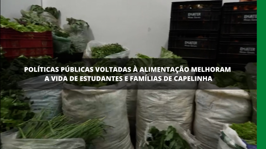 Programa de alimentação em Capelinha