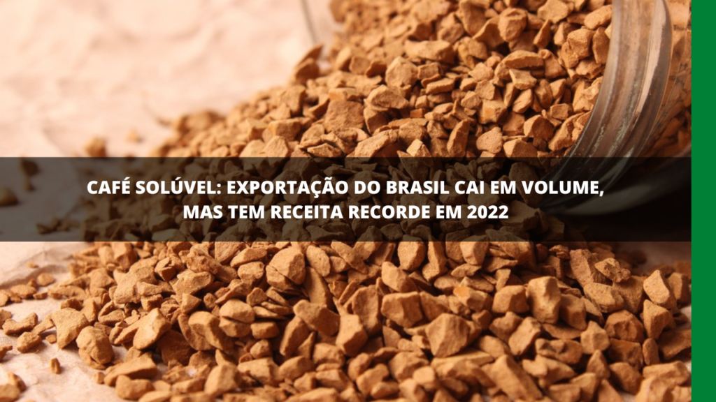 EXPORTAÇÃO DE CAFÉ SOLÚVEL