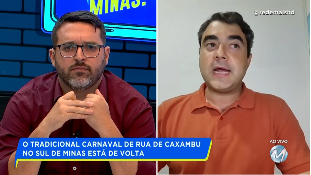 O TRADICIONAL CARNAVAL DE RUA ESTÁ DE VOLTA EM CAXAMBU NO SUL DE MINAS