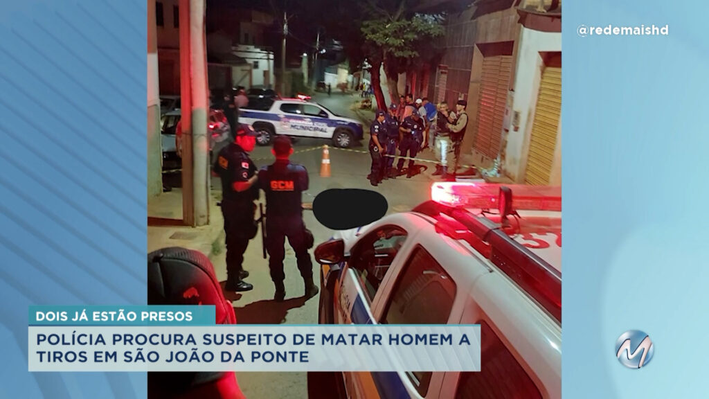 São João da Ponte: polícia procura suspeito de homicídio