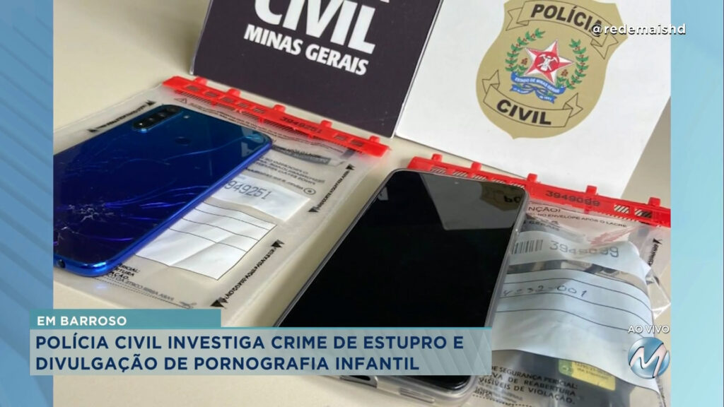 Polícia investiga estupro e pornografia infantil em Barroso