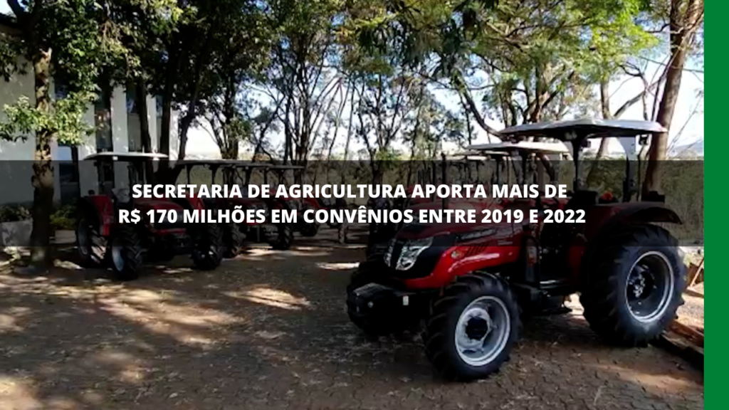 RECURSOS DO GOVERNO DE MINAS PARA O CAMPO