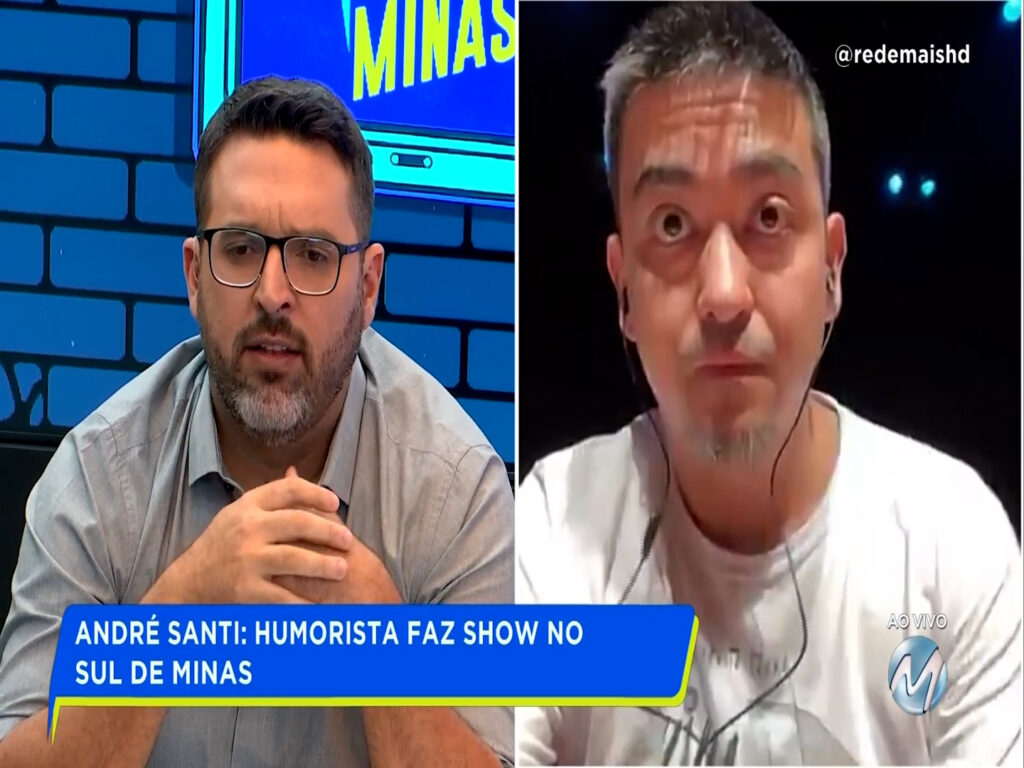 ANDRÉ SANTI FAZ SHOW EM POUSO ALEGRE NO SUL DE MINAS