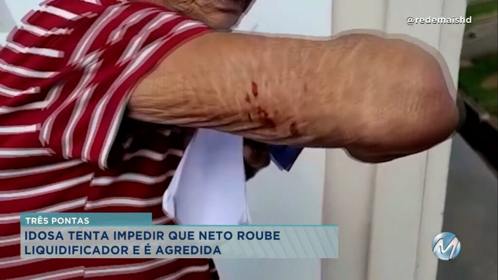 TRÊS PONTAS: IDOSA DE 83 ANOS É AGREDIDA E ROUBADA PELO NETO