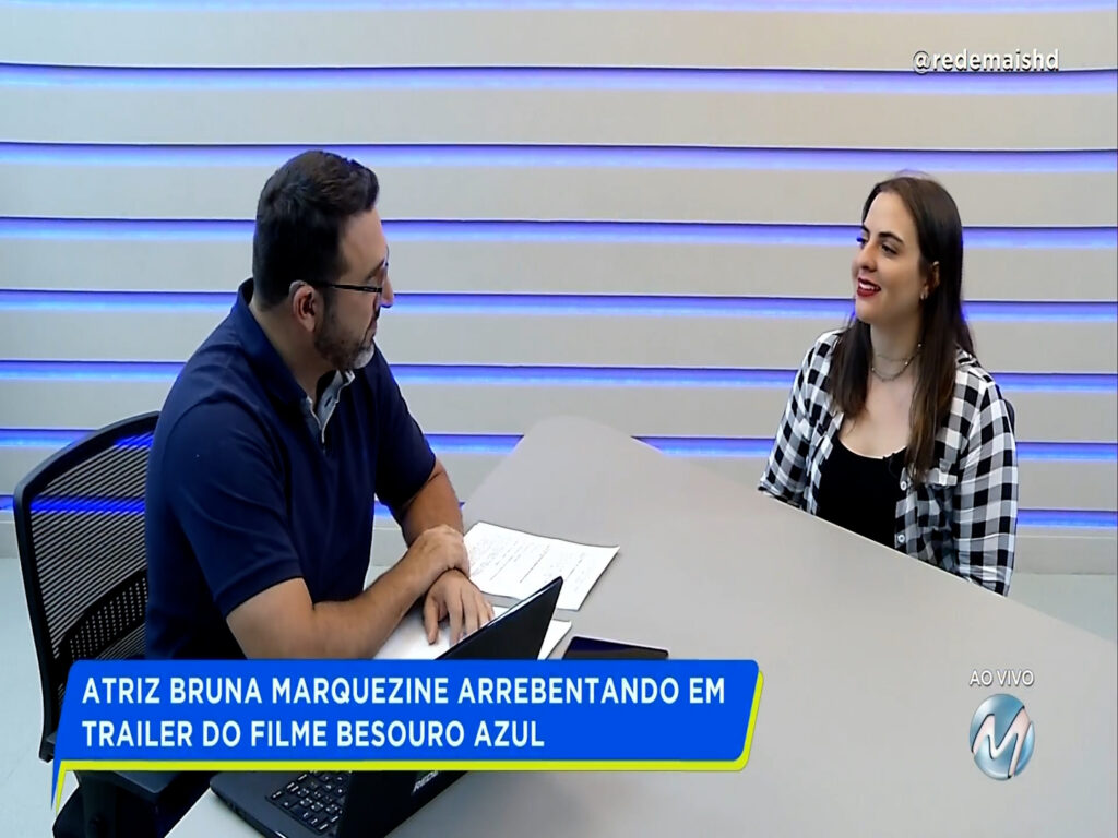 BRUNA MARQUEZINE ARREBENTANDO EM TRAILER DO FILME BESOURO AZUL