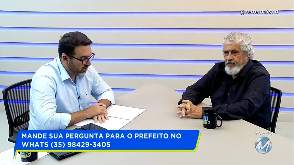 GORDO PREFEITO FALA SOBRE PROJETOS NA ÁREA DA EDUCAÇÃO E NAS OBRAS DA SAÚDE