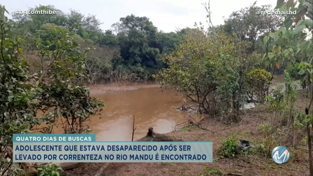 CORPO DE ADOLESCENTE É ENCONTRADO NO 4º DIA DE BUSCAS EM POUSO ALEGRE