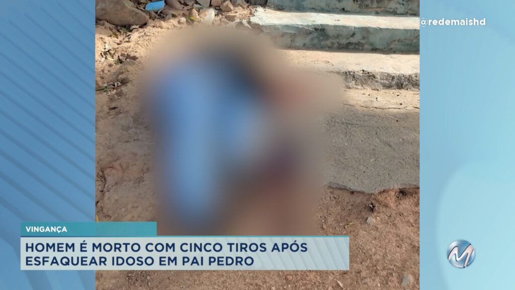 HOMEM É BALEADO E MORTO COM CINCO TIROS EM PAI PEDRO