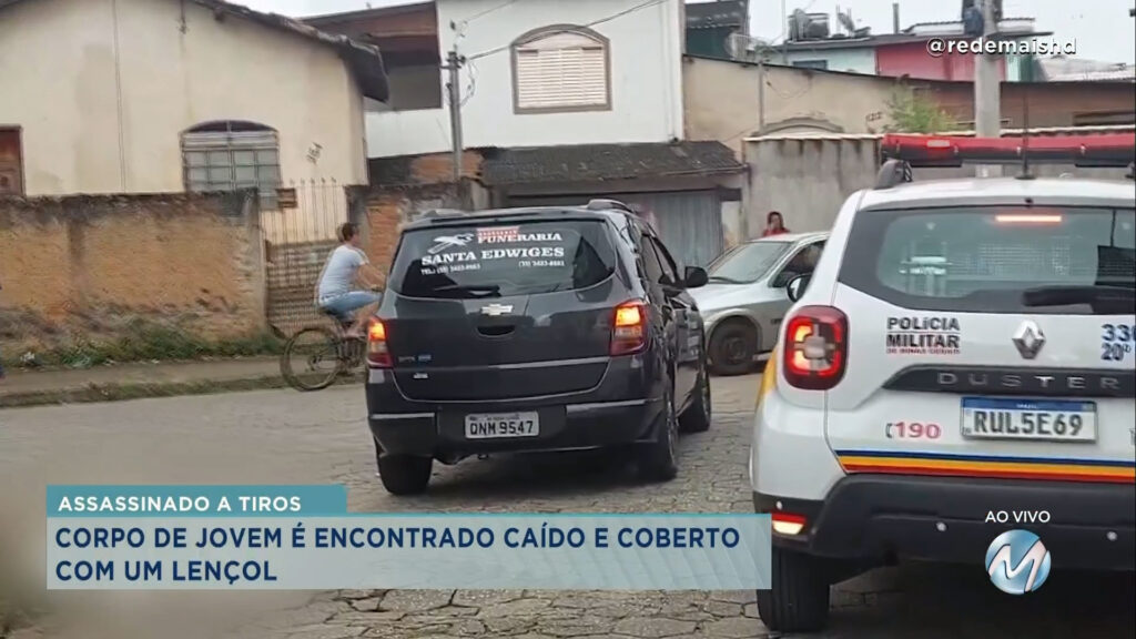 CORPO DE JOVEM É ENCONTRADO CAÍDO E COBERTO COM UM LENÇOL EM POUSO ALEGRE