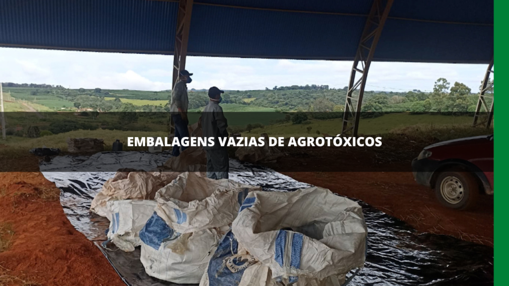 EMBALAGENS VAZIAS DE AGROTÓXICOS