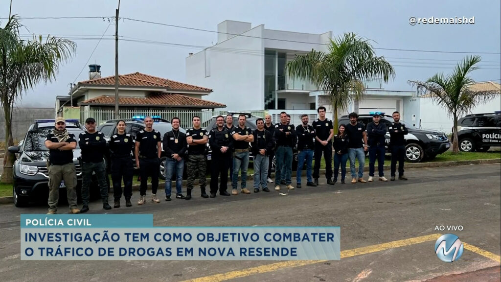 QUATRO PESSOAS FORAM PRESAS EM OPERAÇÃO EM NOVA RESENDE