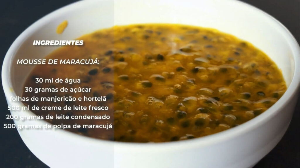 SABOR E RISADA: A RECEITA DE HOJE É MOUSSE DE MARACUJÁ