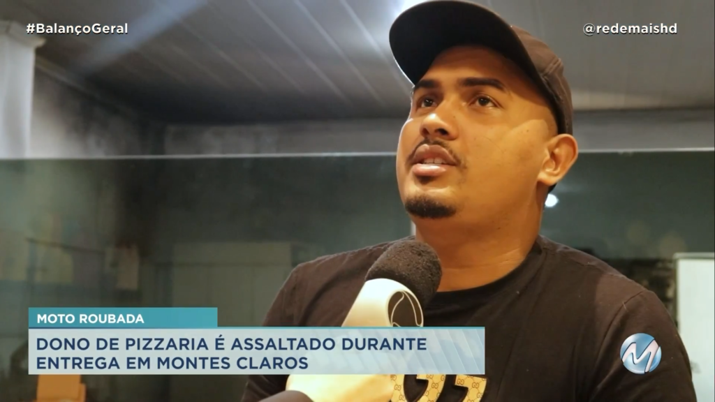 DONO DE PIZZARIA É ASSALTADO