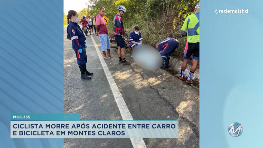 MONTES CLAROS: CICLISTA MORRE EM ACIDENTE